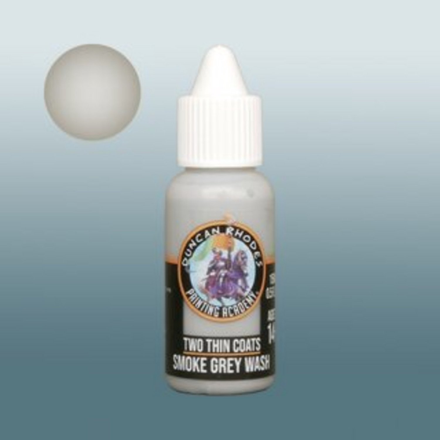 Two Thin Coats speelgoed verf Smoke Grey Wash acryl 5 cm.