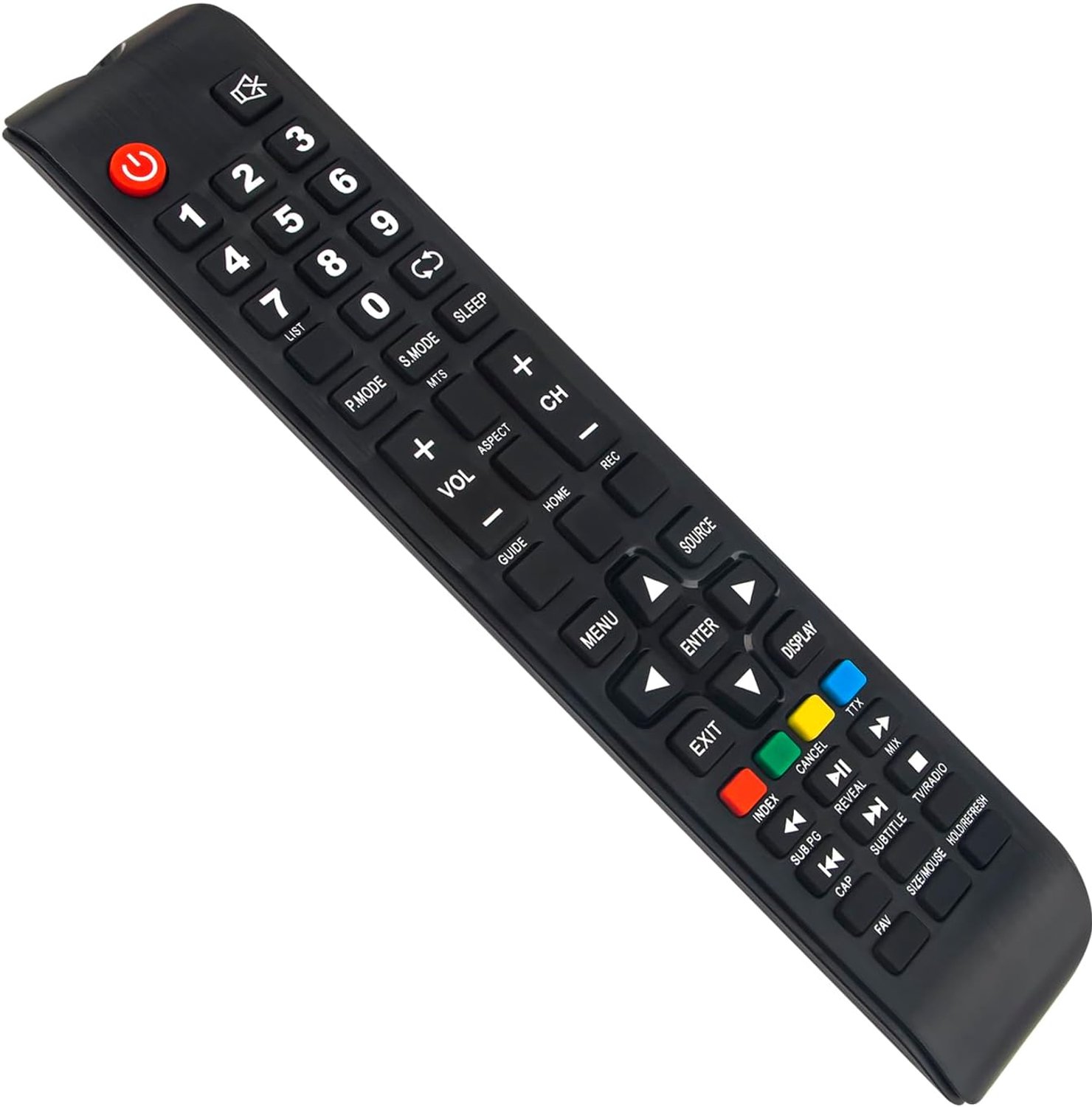 Universele afstandsbediening - Compatibel met diverse TV-modellen - Eenvoudig te gebruiken - Vemera
