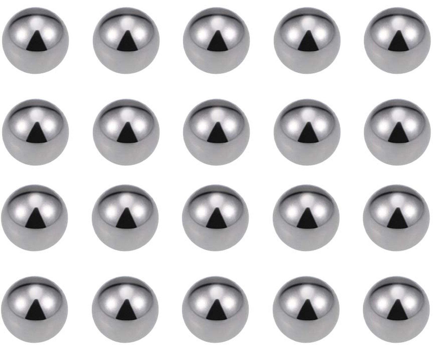 sourcing map 50 pcs. Ball balls carbon steel precision balls 10mm - ShopVlot