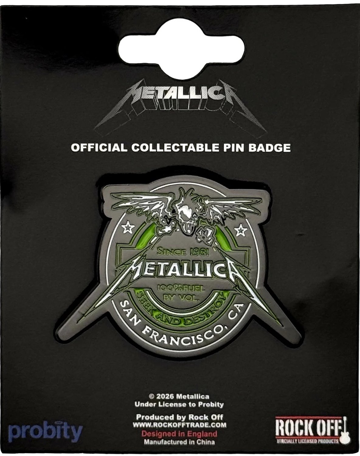 Metallica - Fuel - Pin