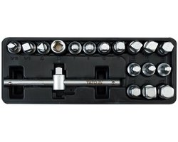 Yato - Olieplug Sleutelset - 18-delig - 3/8" Aandrijving