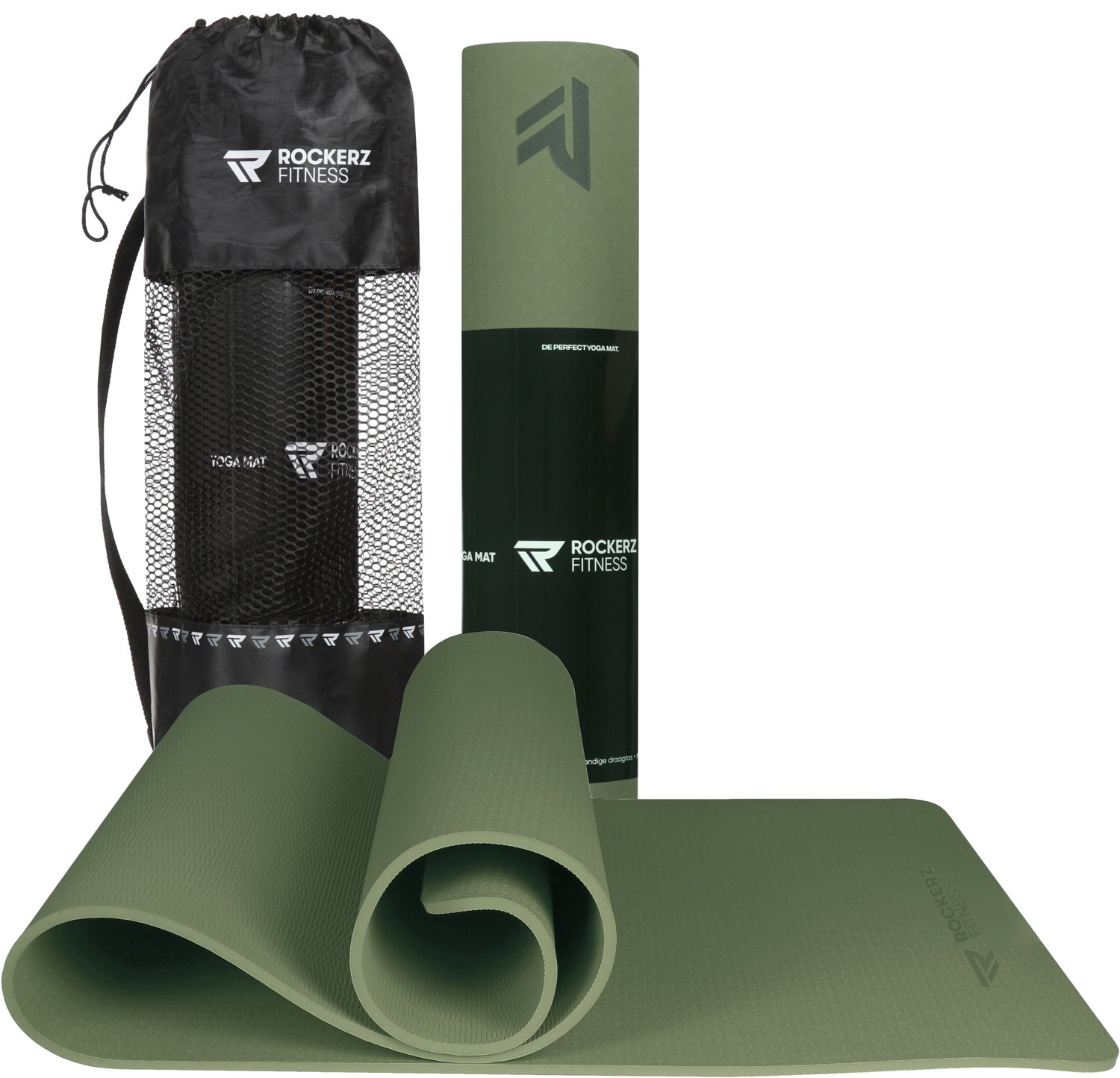 Rockerz Deluxe Yogamat - TPE Anti-slip