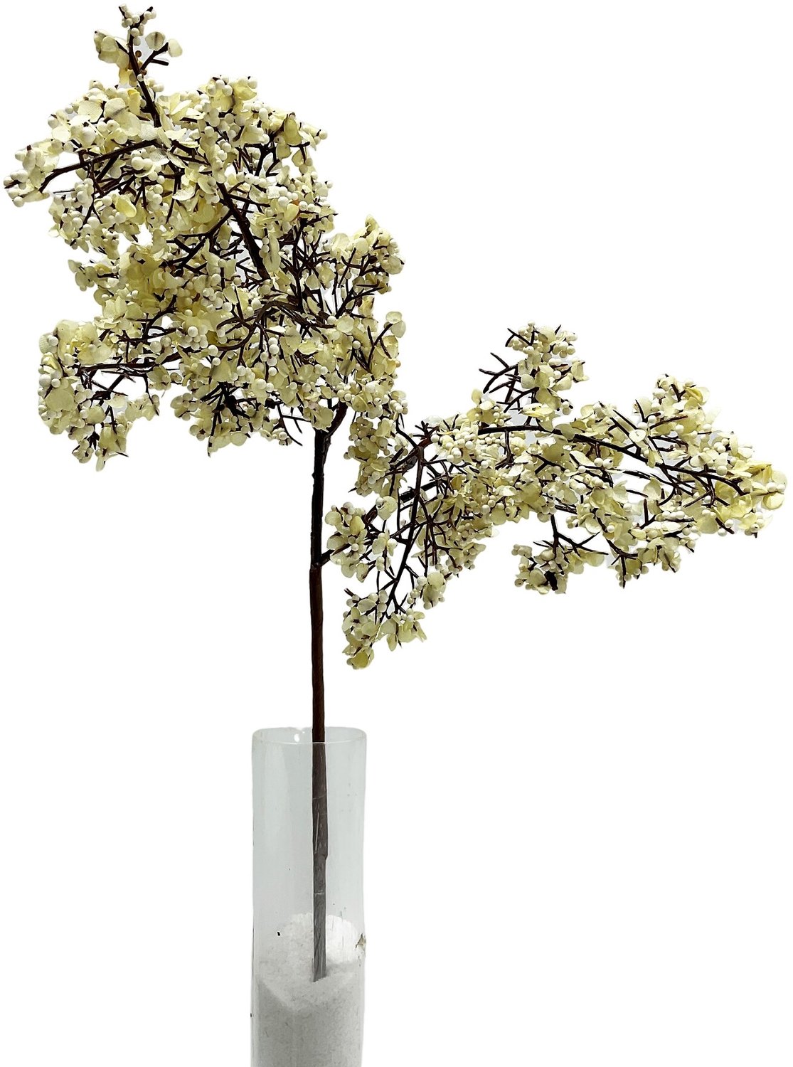 homebound by ky Kunsttak Vlierbloesem 45cm créme Beige
