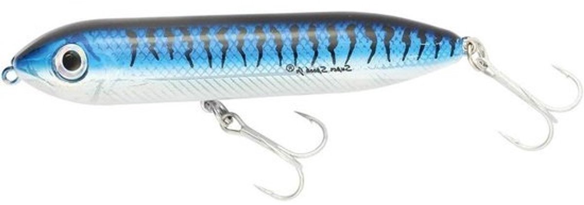 Zwemmen Stickbait Lokaas - Oppervlakte Kunstaas - Vissen Vangen - Gerichte Geluidsfrequentie - 85 cm - Blauwe Makreel