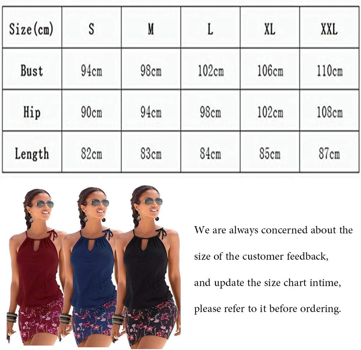 Strandjurk voor dames, zee, mouwloos, bedrukt, gegolfd, bikini cover-up, strandjurk, tropisch, casual strandjurk voor dames