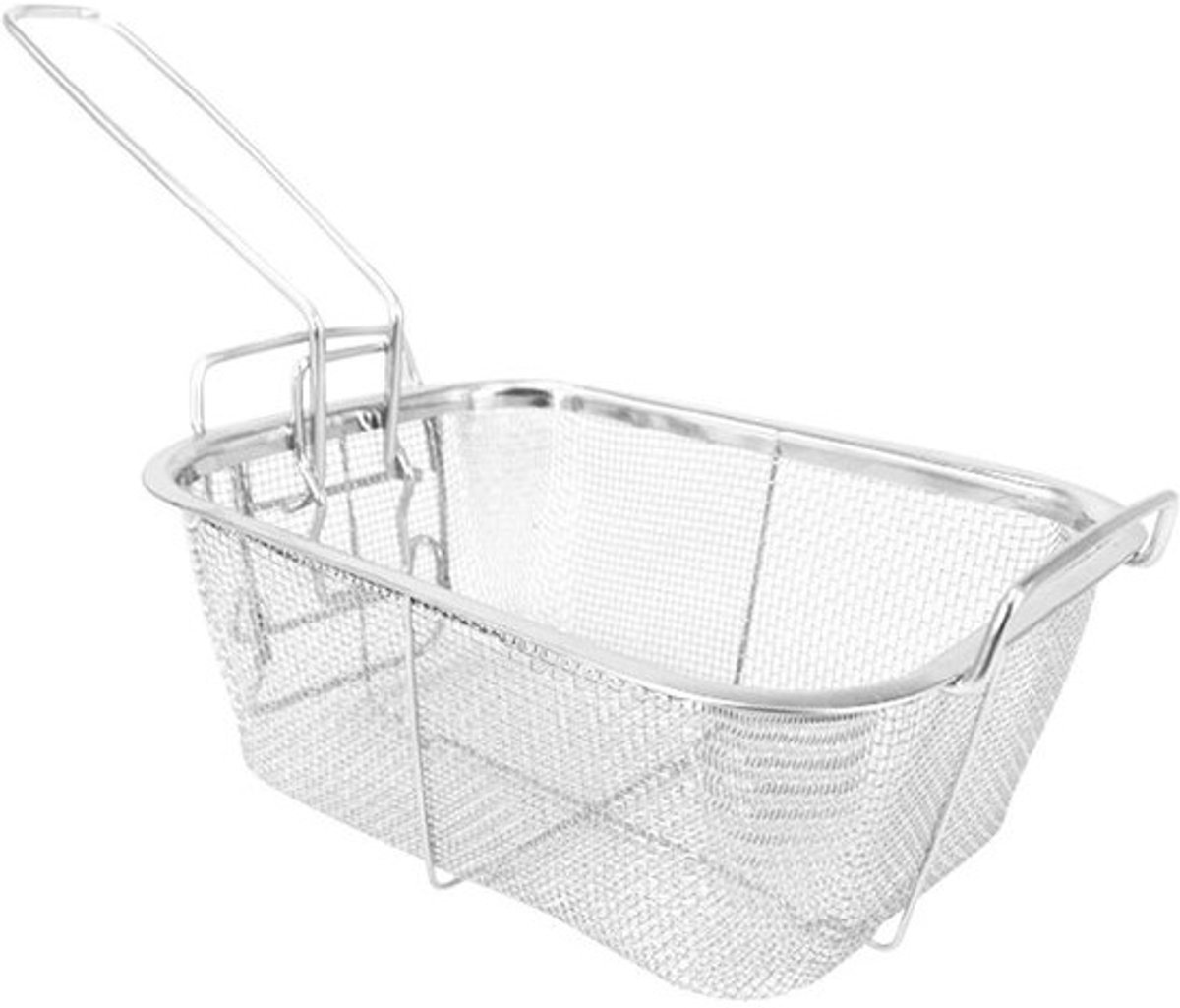 Frituurmand - Keukenmand - Frituren en Serveren - Roestvrij staal - 348 x 183 cm - Zilver