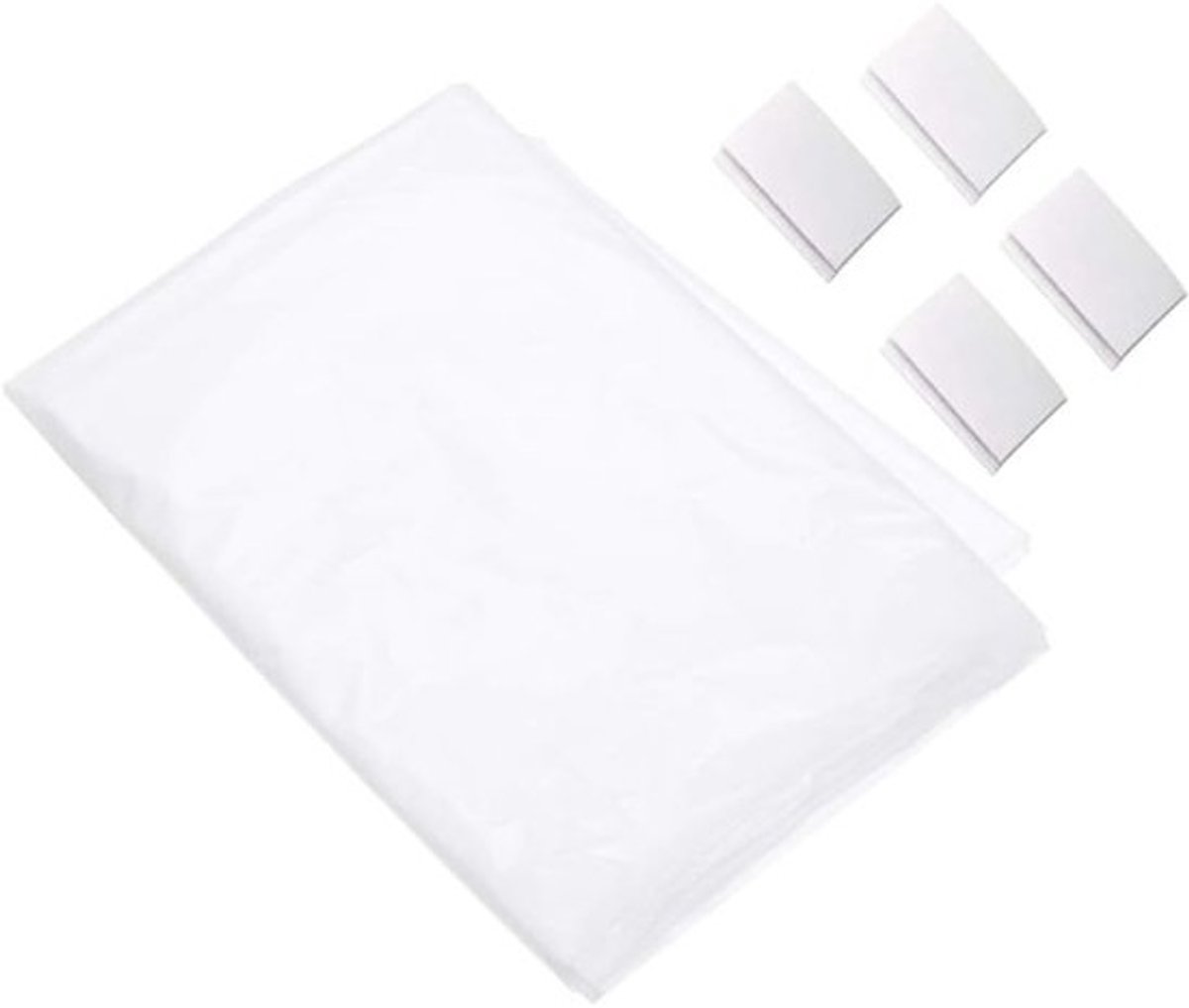 Projectiescherm - Film Displaydoek - Venster Film - Opvouwbaar - 180x120 cm - Wit