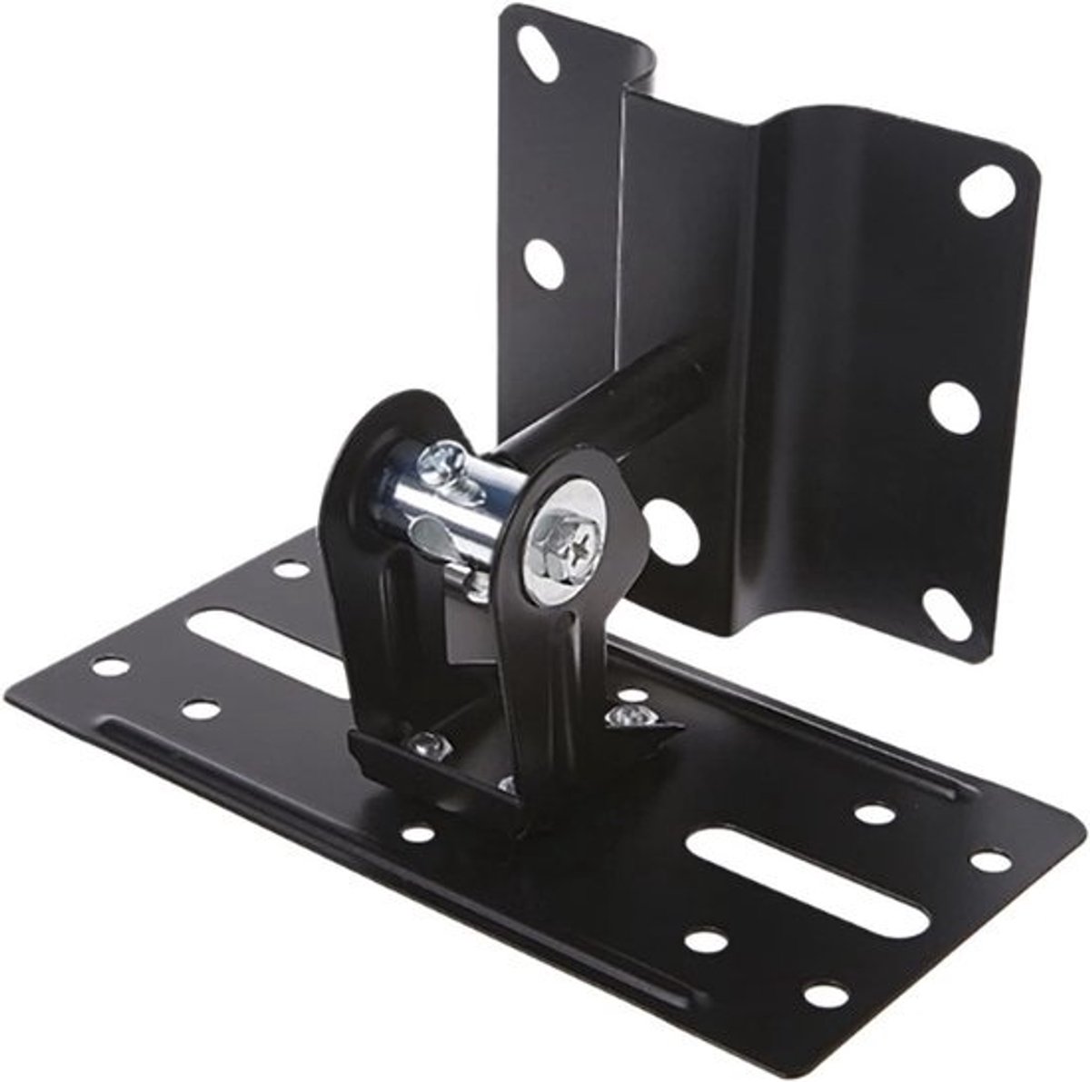 Luidspreker Beugels - Muurbeugels Plafond - Home Cinema - Verstelbare Kantelhoek - Tot 15 kg - Zwart