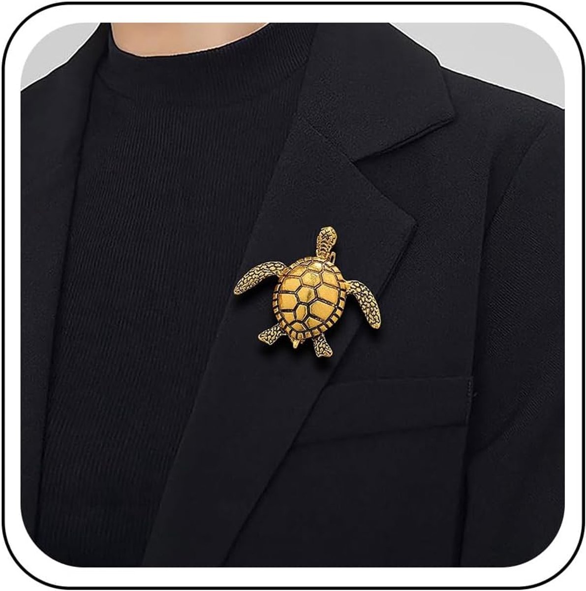 zeeschildpad broche dier schildpad broche goud zeedier broche broche verklaring schildpad clip banket badge decoratieve pin voor vrouwen