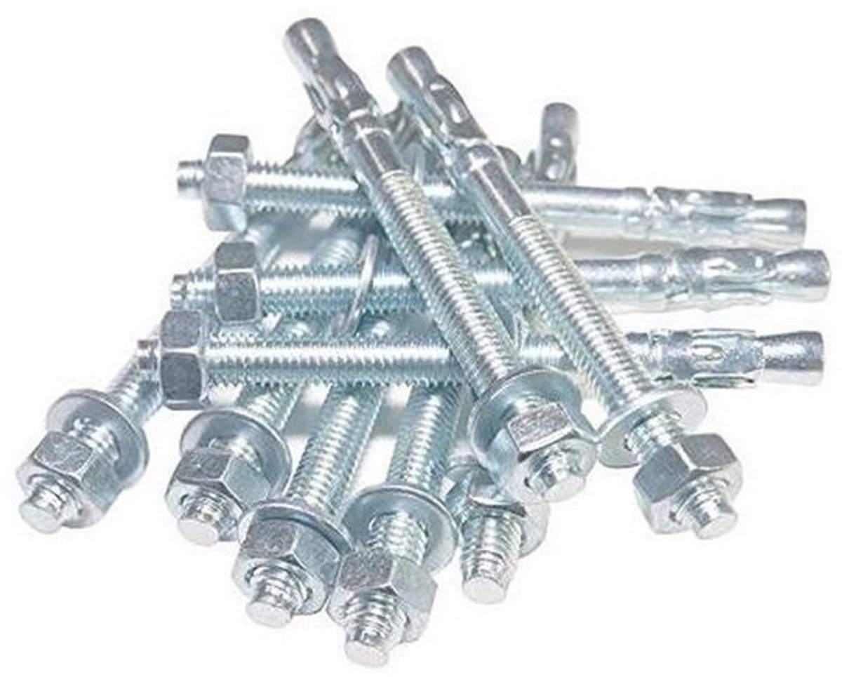 Boutankers - Wigankers pluggen - Zware Lasten Bevestigen - ETA-05/0241 Goedgekeurd - M8 75 mm - Verzinkt