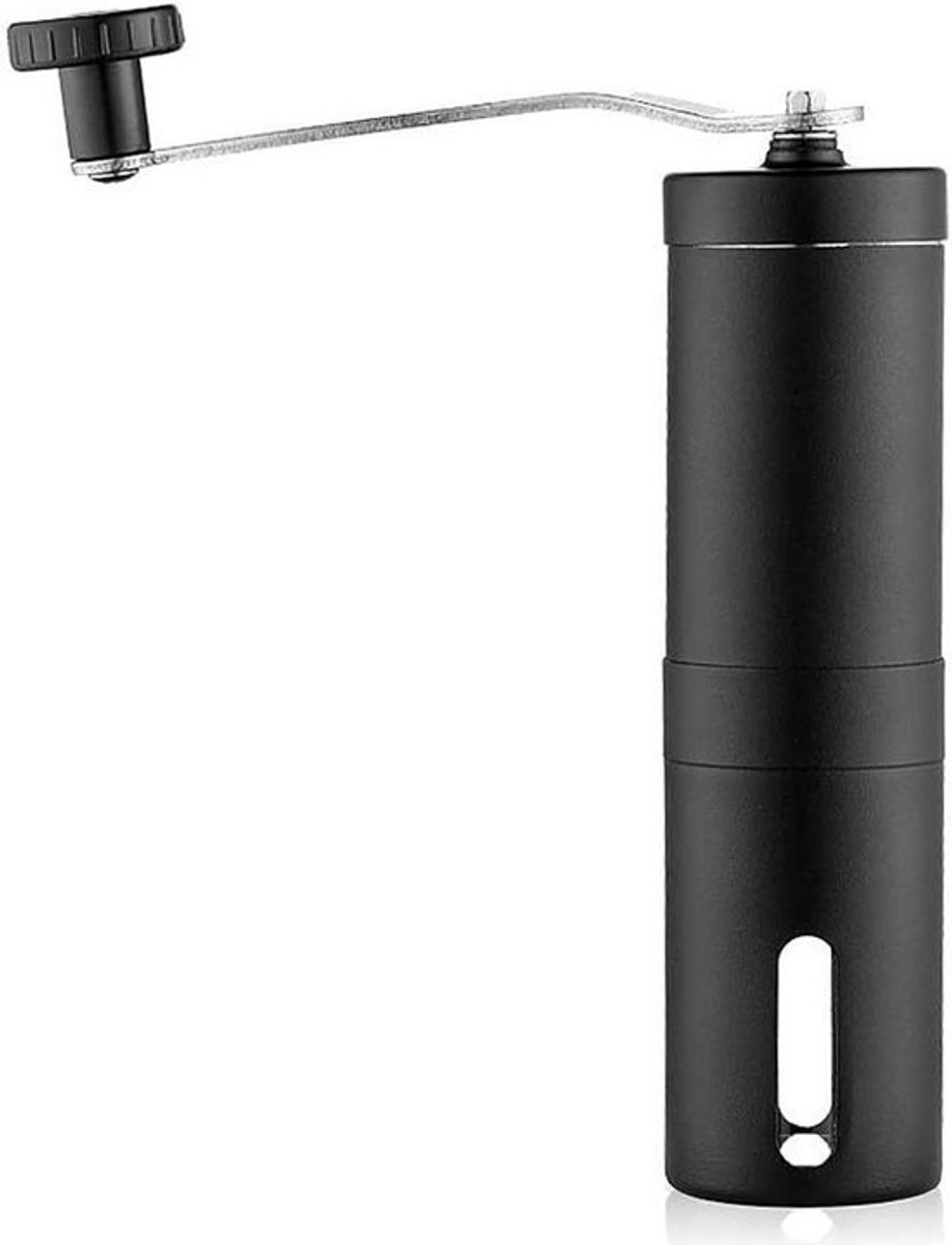 Handmatige Koffiemolen - Draagbare Molen - Verse Koffie Zetten - Keramische Braam - 30g Capaciteit - Zwart