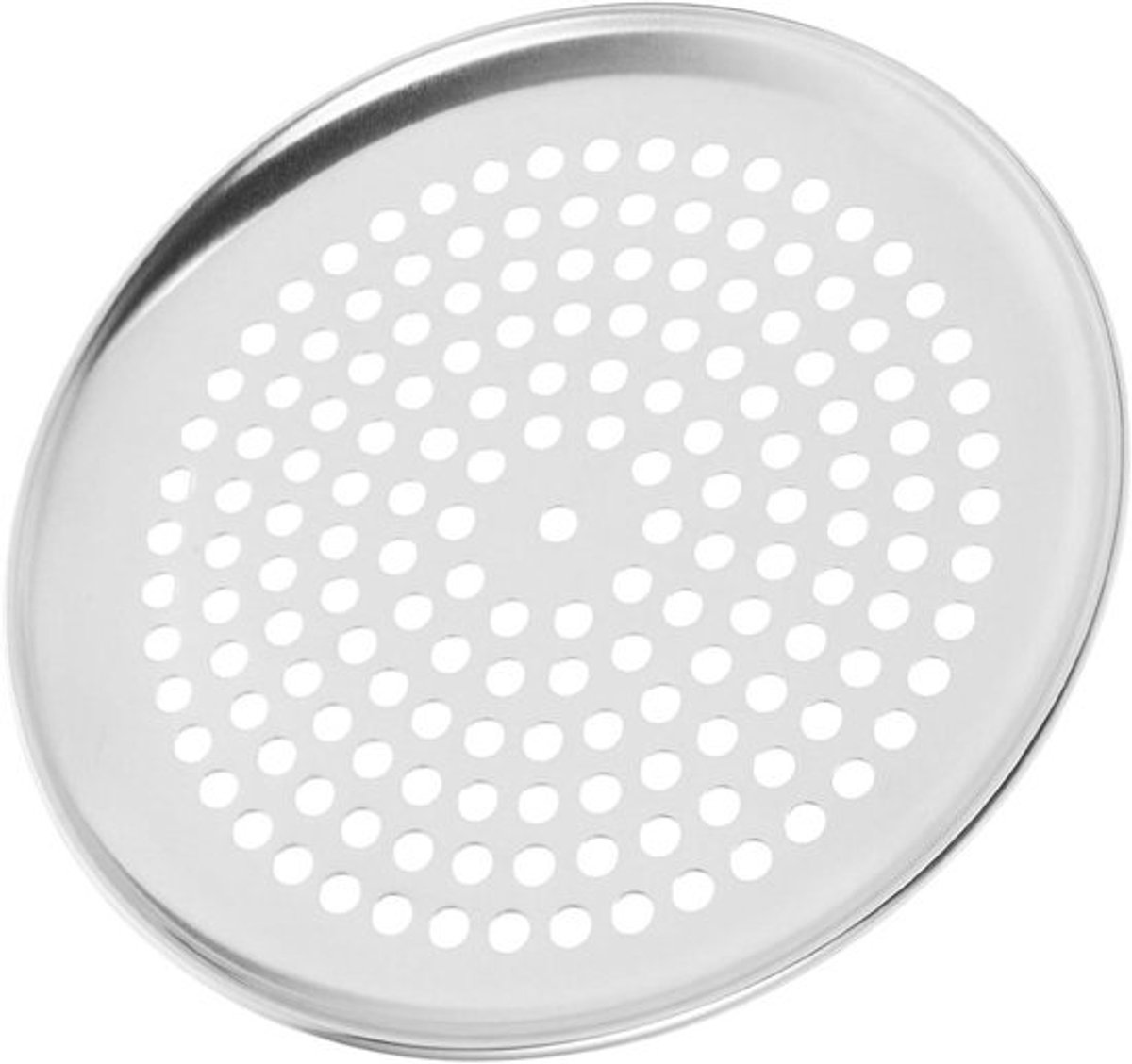 Bakplaat Rek - Pizza Pan - Pizza Bakken - Roestvrij Staal - 23 cm - Zilver