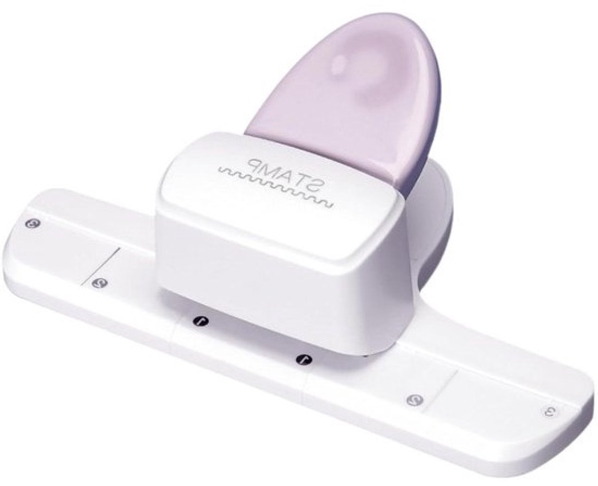 Stansmachine Handmatig - Papier Snijder - Hobby Projecten - Consistente Kwaliteit - 18.4 x 14 x 5 cm - Zwart