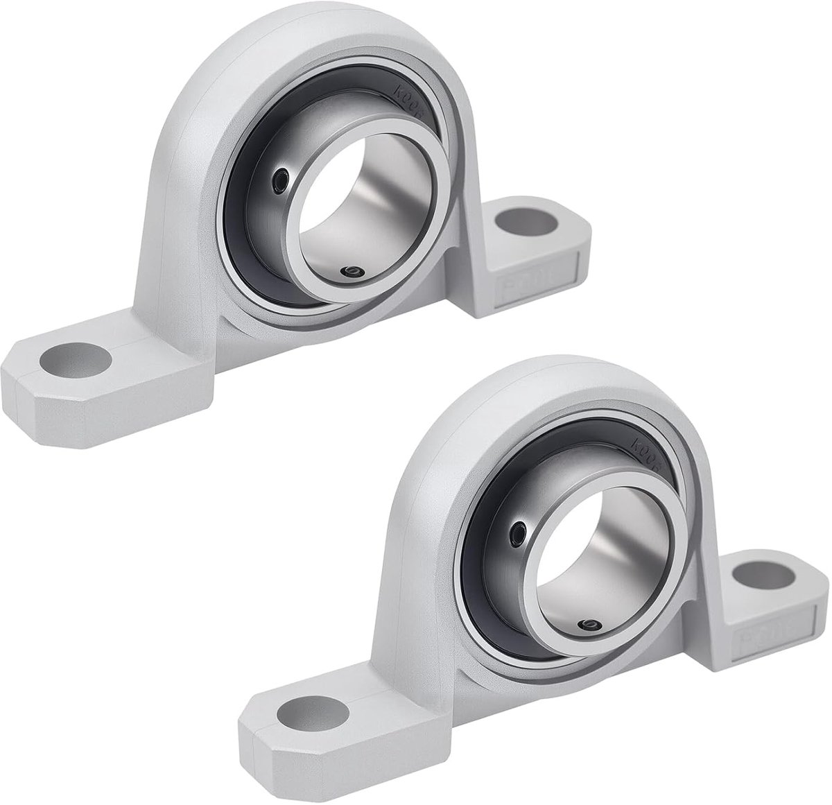 2 stuks behuizingslagers, verticale staande lagers, lagerbok, kogellagers, lagerbok, aslagers voor as, as, machine, 3D-printer, 30 mm binnendiameter