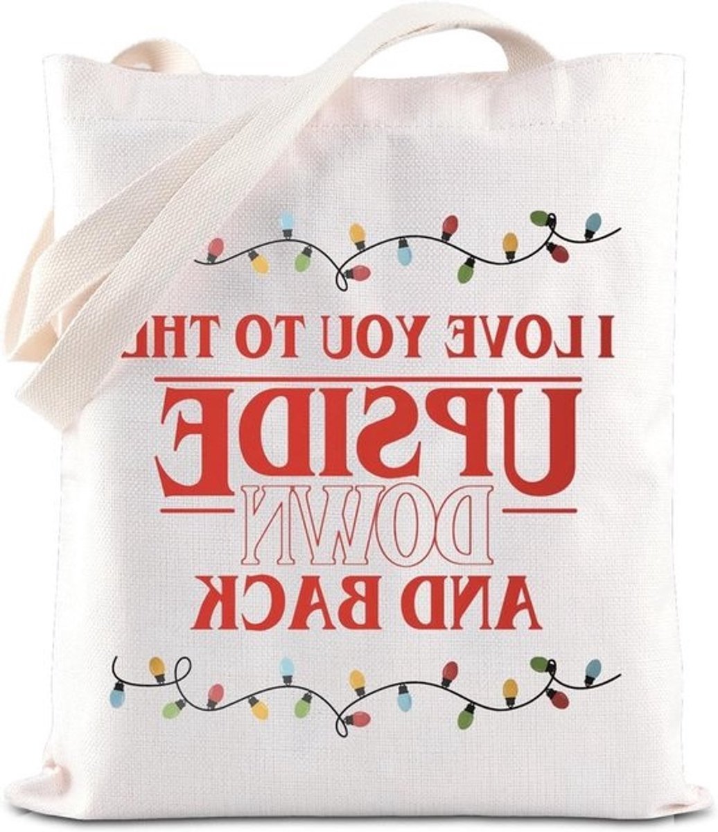 Horror Film Tote Bag - Schoudertas Fan Gift - Dagelijkse Boodschappen - Milieuvriendelijke Stijl