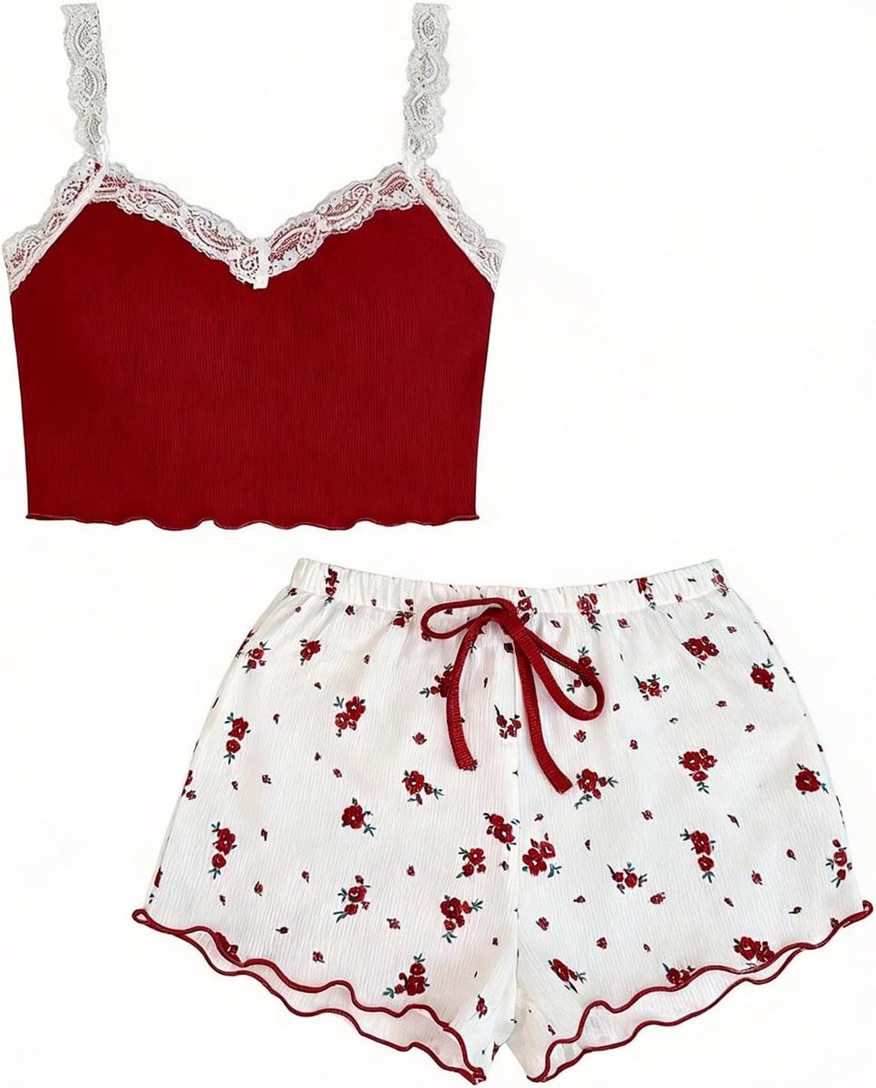 Leroy Y2k Y2k top shorts voor dames, slimfit, top + shorts, set, zomer, elegant, sexy, tweedelige outfit