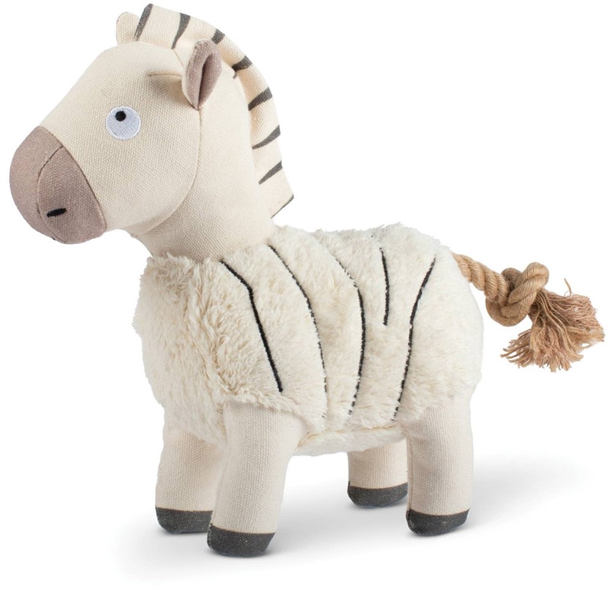zebra EARND MY STRIPE ERTH FRNDLY DOG TOY
