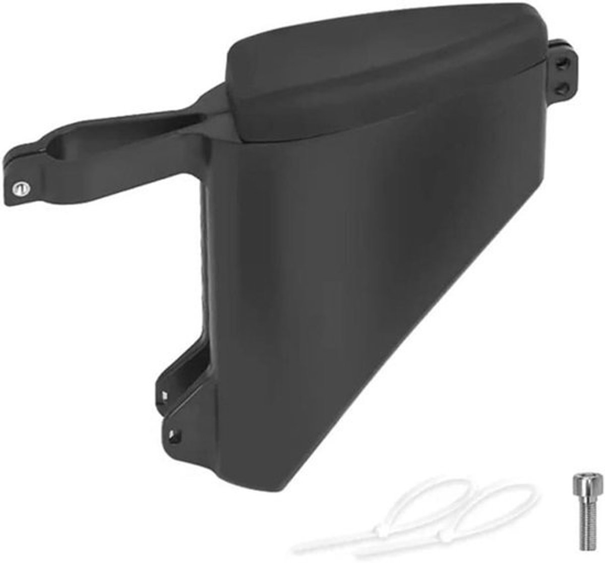 Fietstas Zadel - Biketas Waterafstotend - Fietsen Opbergen - Verstevigde Grip - 14.5 x 12.5 x 6.5 cm - Zwart