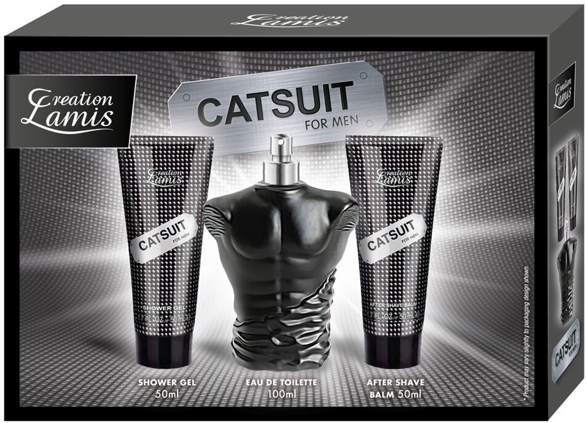 Creation Lamis - Catsuit Man - Giftset met 3 artikelen
