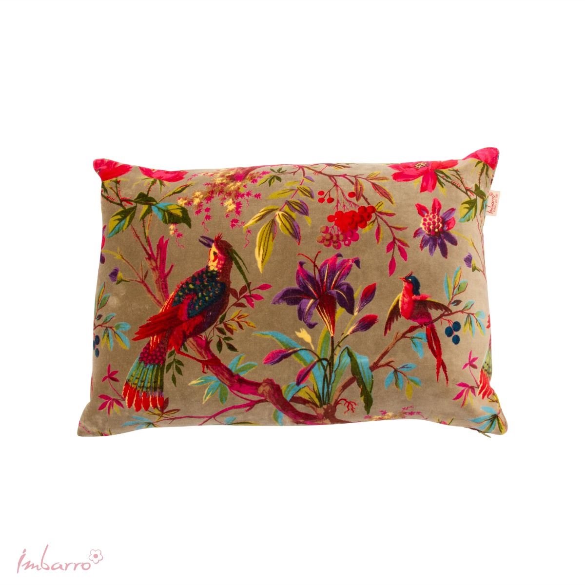 Imbarro Home & Fashion Imbarro - Sierkussen - Kussen - Olive - Grijs-Groen - Paradise - 40x60cm