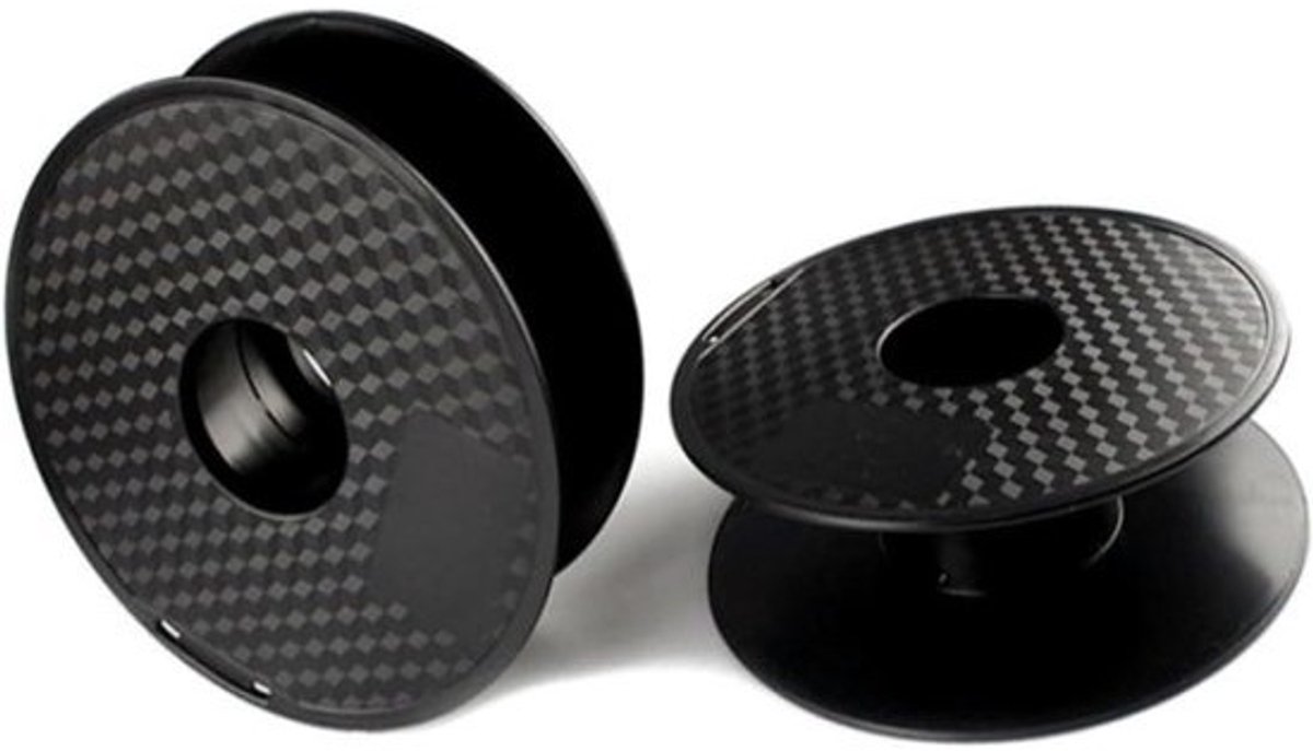 Lege Kabel Reel - Draad Opslag - Kabel Organisatie - Compact Ontwerp - 200mm Diameter - Zwart