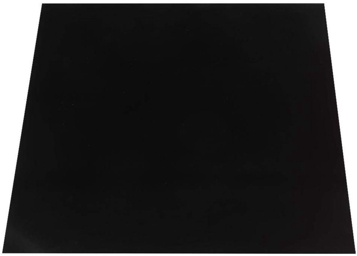 Dailygoods- Kookplaatbeschermer Waterdicht - Warmte-isolatiemat - Siliconen - Antislip - 25x25 cm - Bestand tegen 250 °C
