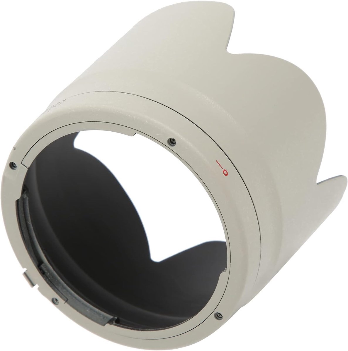 Dailygoods- Zonnekap Wit - Omkeerbare Zonnekap - Geschikt voor EF 70-200mm F2.8 USM IS II-lens - Beschermkap - Voorkomt Reflectie - Lichtgewicht 81 g