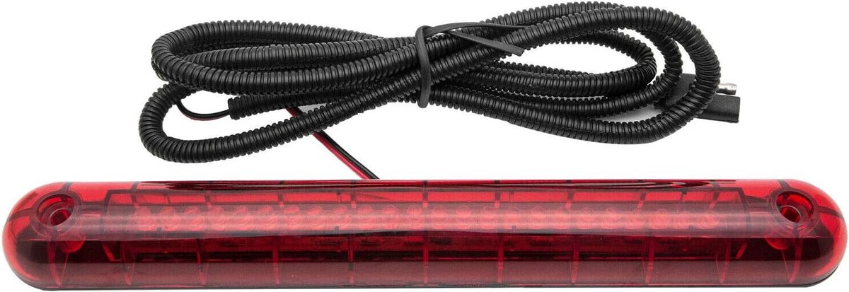 Third 3RD Remllicht, 12V LED Auto Achter Hoge Niveau Stop Staartkleplamp, Rood Licht