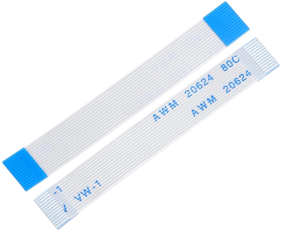 Flexibele platte kabel, 13 pinnen, 0,5 mm lengte 50 mm (type A) voor LCD 3D-printer, camera, dvd, tv, laptop, audio, verpakking van 20 stuks