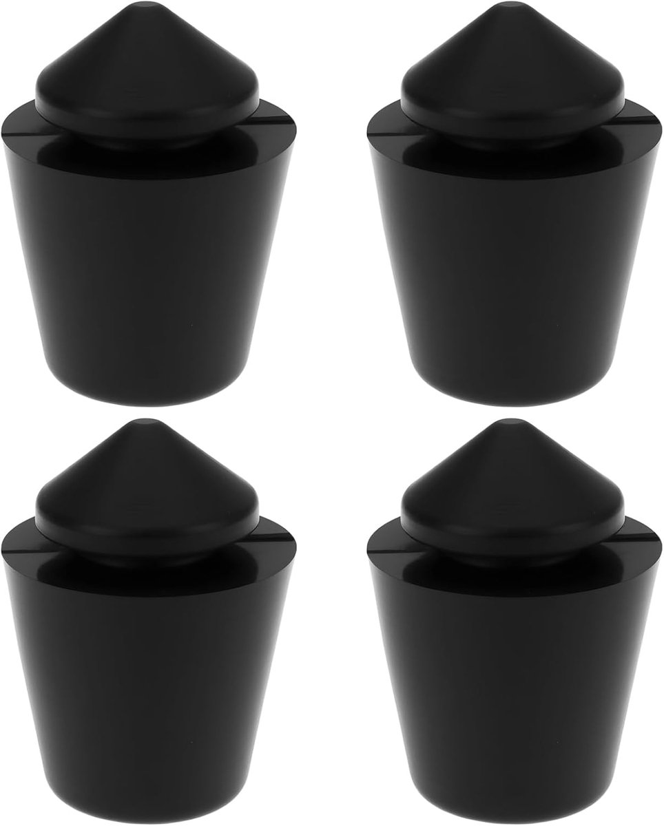Dailygoods- Deurbumpers 3900684 - 4 Stuks - Compatibel met Chevy Suburban/GMC Truck - Duurzaam EPDM-Rubber - Eenvoudige Installatie - Beschermende Fun