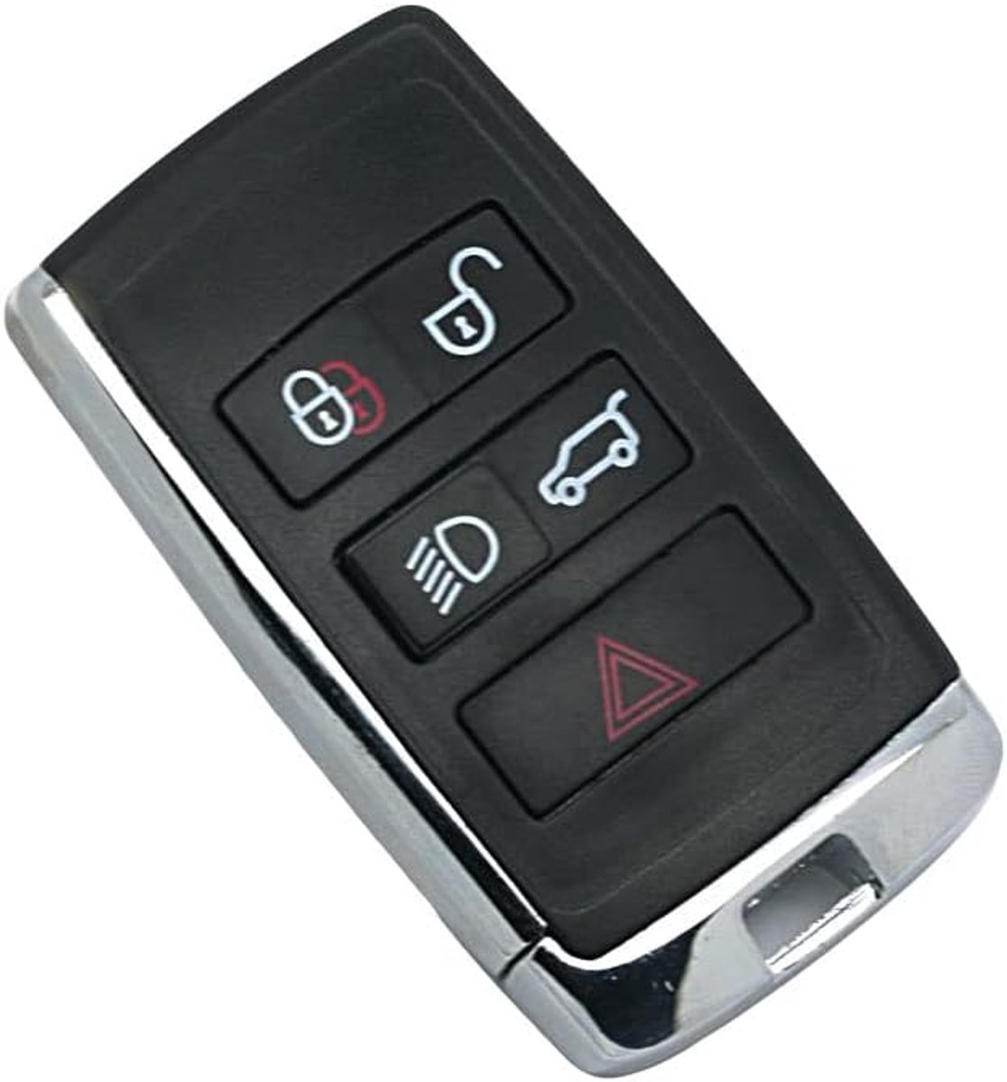 Sleutel Shell Compatibel met LAND ROVER Range Rover Evoque Sport Velar JAGUAR 5 Knop Keyless Entry Smart Remote Key Case Fob SS702