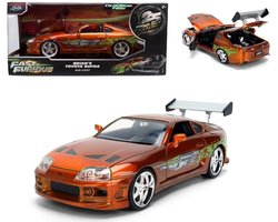 Jada Toys Fast & Furious Diecast Model 1/24 Anniversary Toyota Supra 9 cm Vehicles
