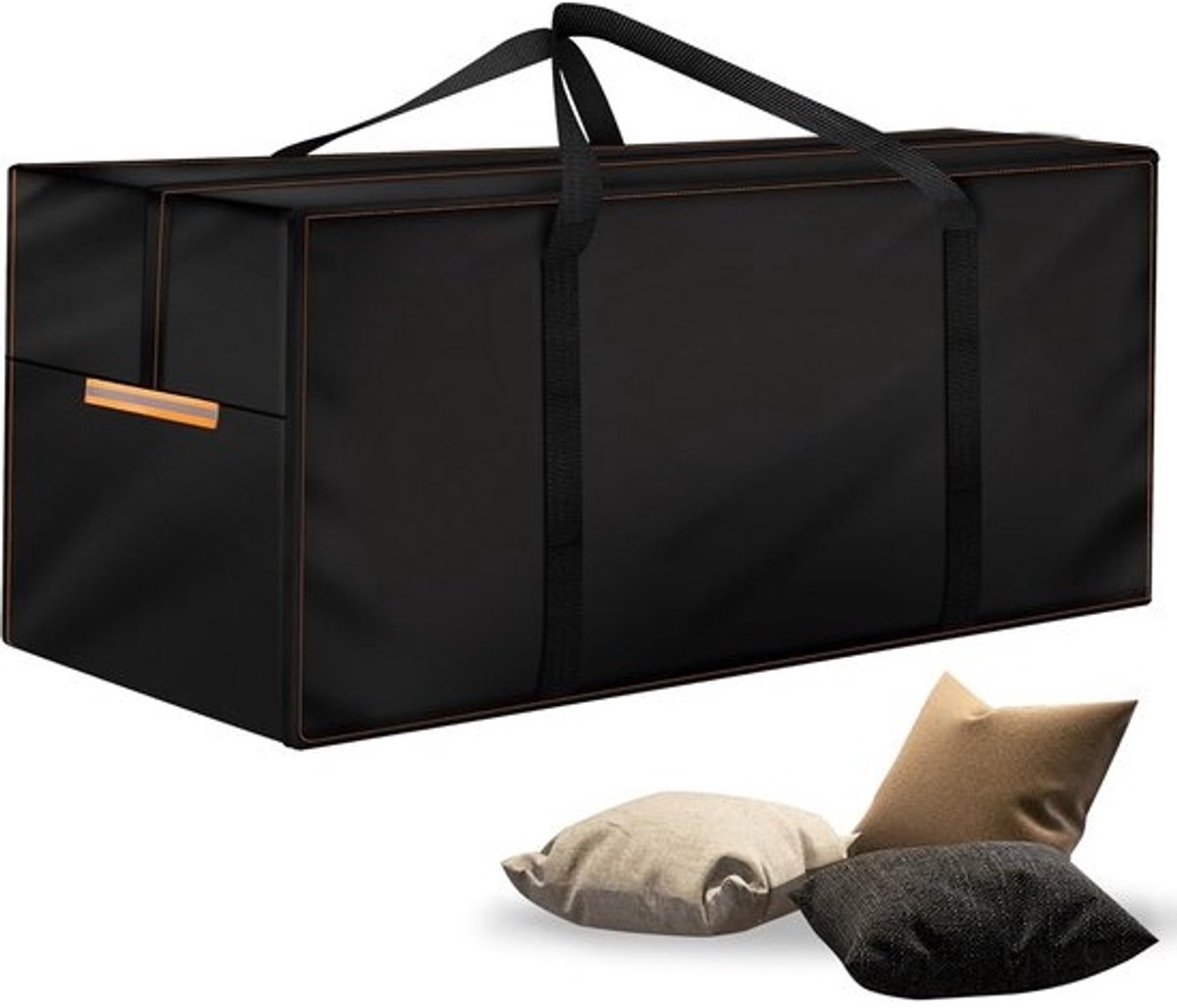 Opbergtas met Handvat voor Tuinkussens en -meubels, Stofdicht en Zonwerend, 175 x 74 x 56 cm