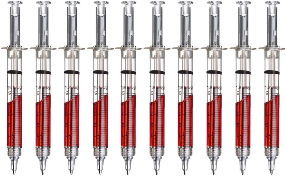 10-delige set ballen in sleutelvorm versch. Kleuren van notrash2003 (10 stuks Set Rood)