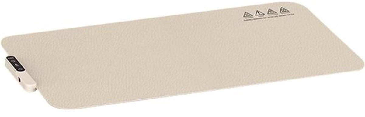 Warmhoudplaat - Opvouwbaar Verwarmingskussen - Buffet Thuis - Snelle Gelijke Verwarming - 60x38cm - Romig
