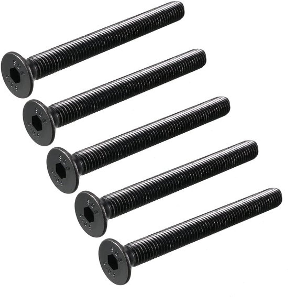 Verzonken Hoofd Zeskant Socket Schroeven M8x80mm 10.9 Koolstofstaal 8 Stuks