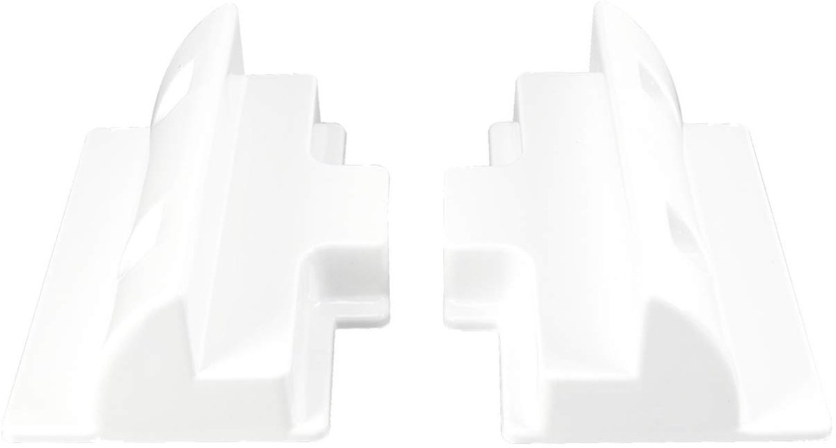 Zonnepaneel houder 180 mm - ABS materiaal - witte spoiler - ideaal voor campers en boten - ShopVlot
