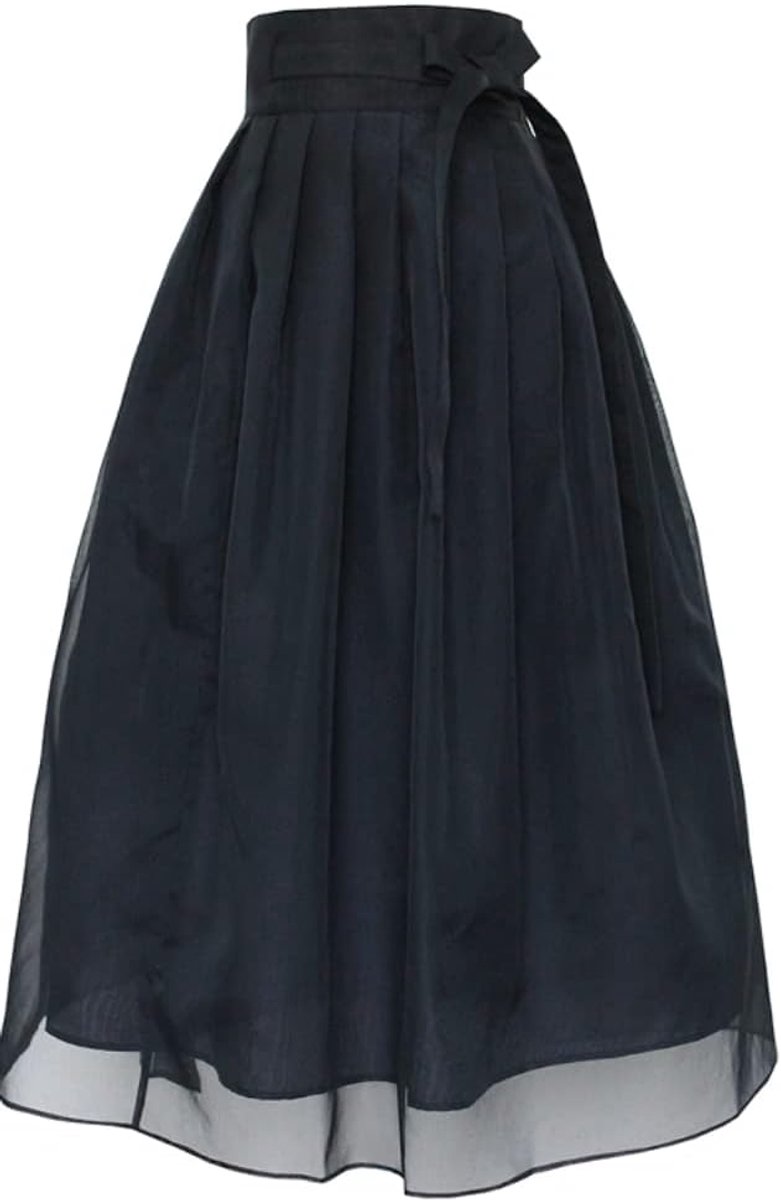 moderne Hanbok Basic Chiffon Wrap Rok Smushy