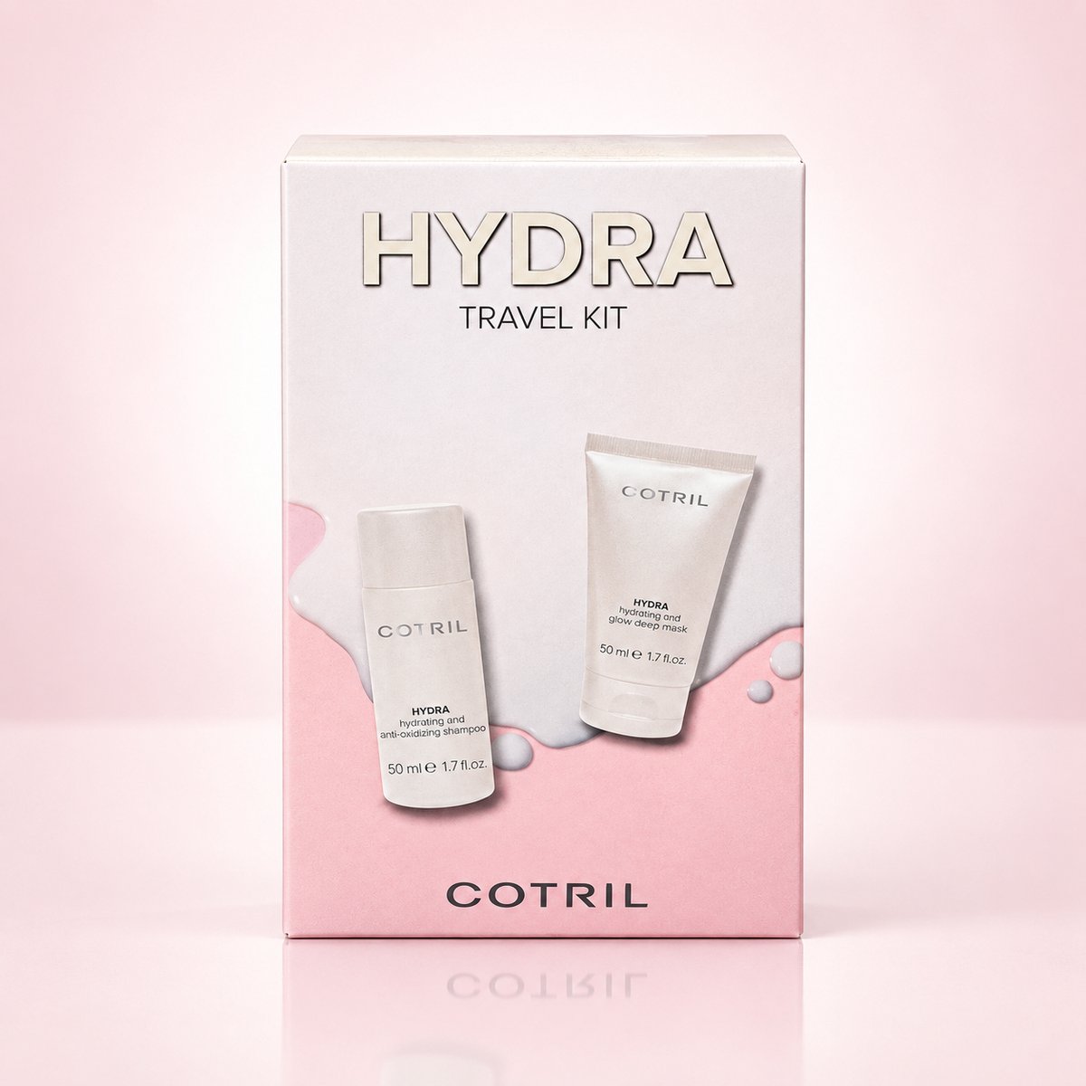 Cotril - Hydra Travel Kit - Shampoo 50 ml & Mask 50 ml
