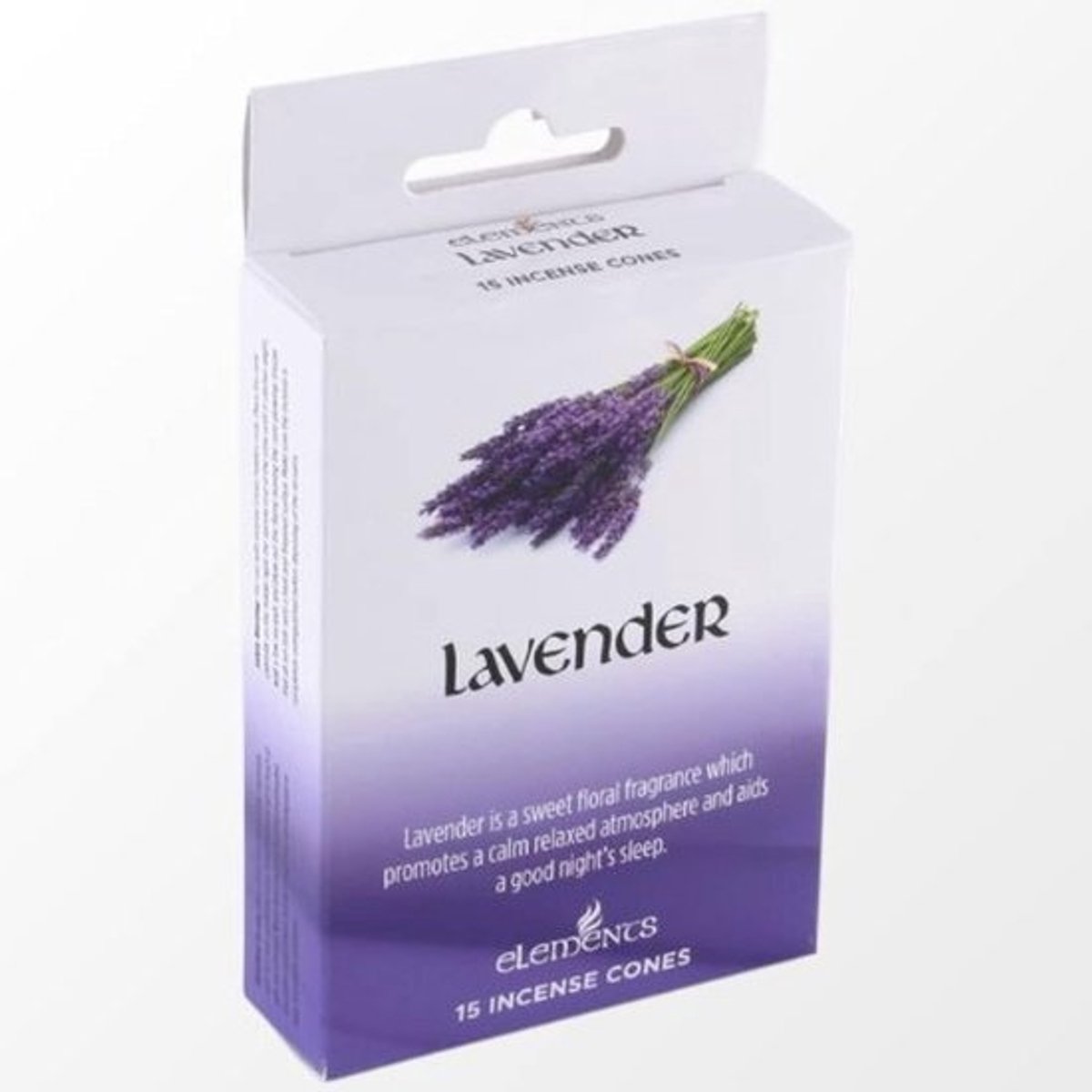 15 Stuks Indiaase Wierook Kegels Lavendel Geur met Houder