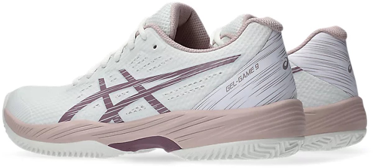 Asics Gel-game 9 Allcourt Schoenen 1/2 Vrouw Wit
