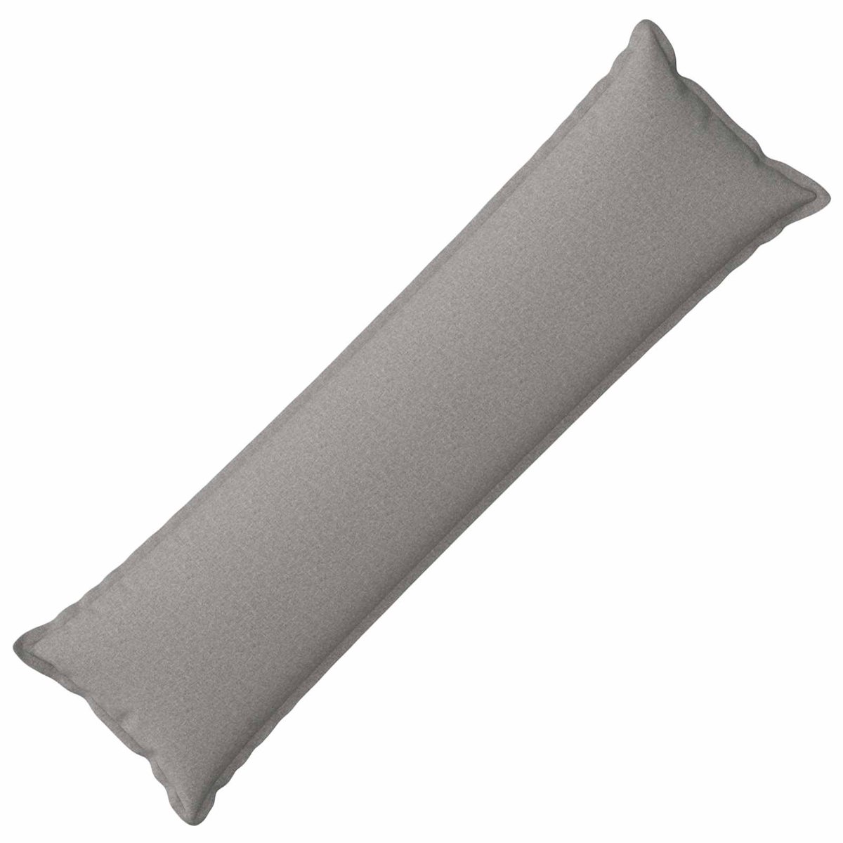 vidaXL Dekenkussen - HOUTEN - Wolkgrijs - 40 - x - 145 - cm - Faux - Linnen Wolkengrijs