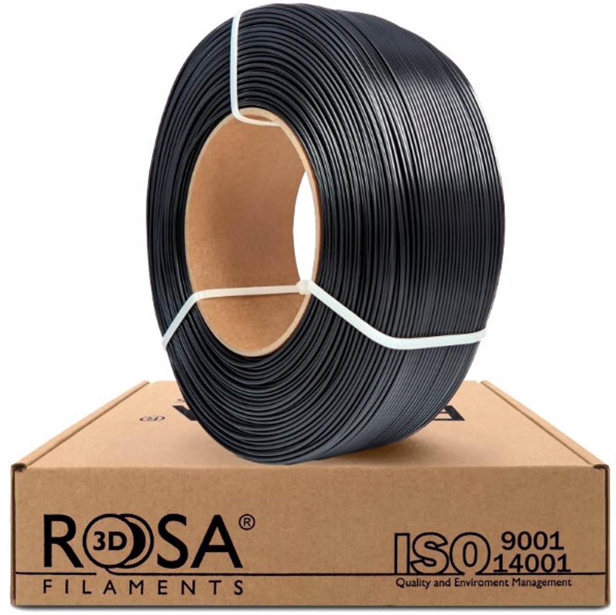 Rosa3D PLA Zwart 1,75 mm 1 kg Refill Filament