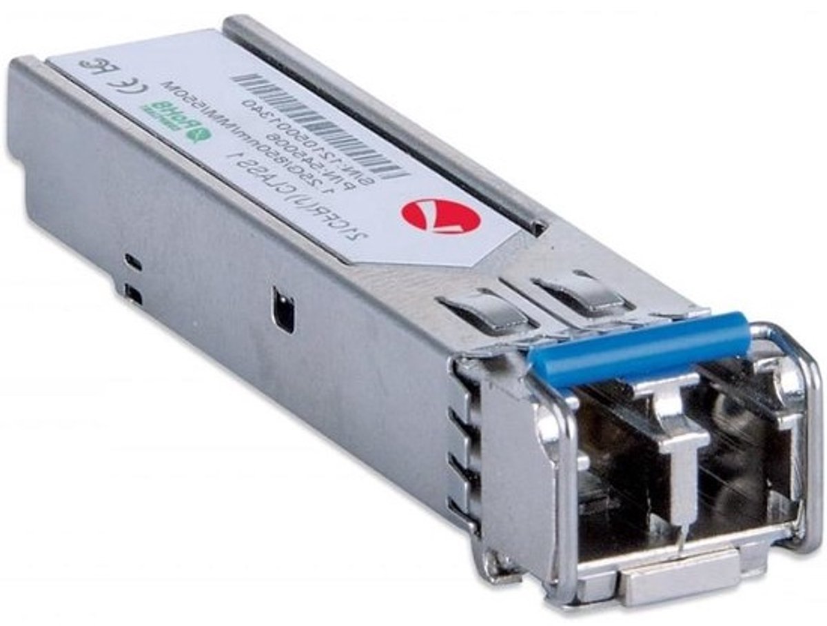 SFP Mini-GBIC Transceiver - Glasvezel Module - Netwerk Uitbreiding - Hot-Pluggable - 550 m - Zilver