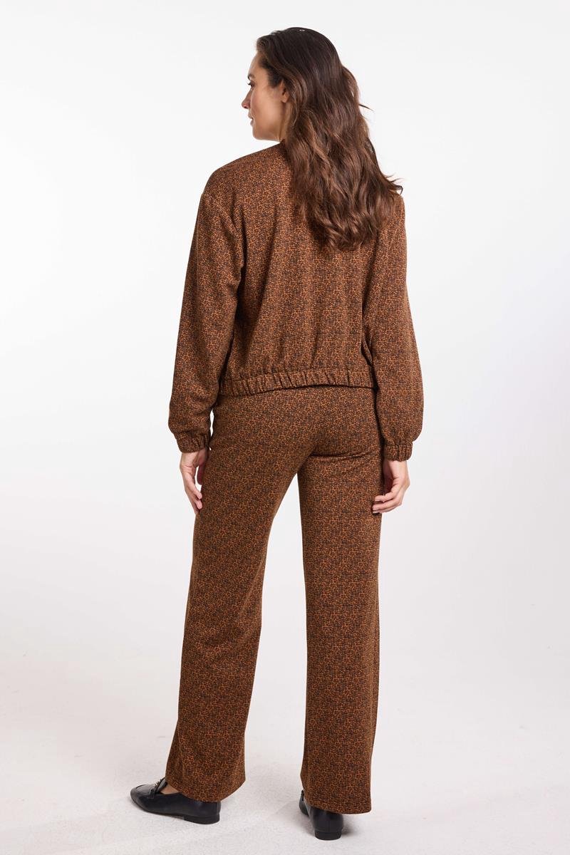 DIDI Dames Bomber Luna Ginger Press jacquard maat 48