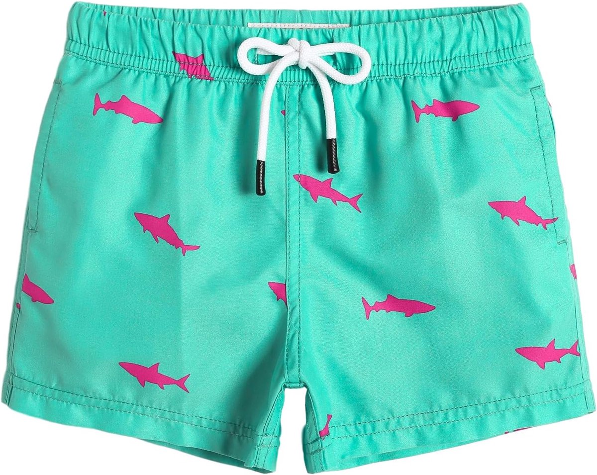 Little boys zwembroek Sneldrogende boardshort met mesh voeringzakken en verstelbaar trekkoord