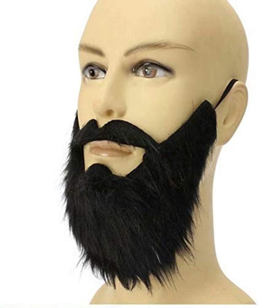 Nepsnor, grappige Halloween-maskers, baard, Halloween-kostuum, accessoires, snor, verkleedpartij, voor gemaskerd kostuum, feest, kostuum en optredens