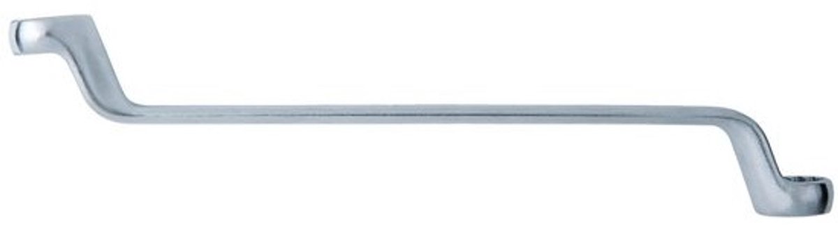 Dubbele ringsleutel - Gebogen sleutel - Moeren vastzetten - FlankTraction profiel - 27x29mm - Metaal