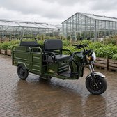 Eco Wielen Courier – Elektrische transportdriewieler met laadbak – 2000 W – 25 km/u – Achteruitversnelling