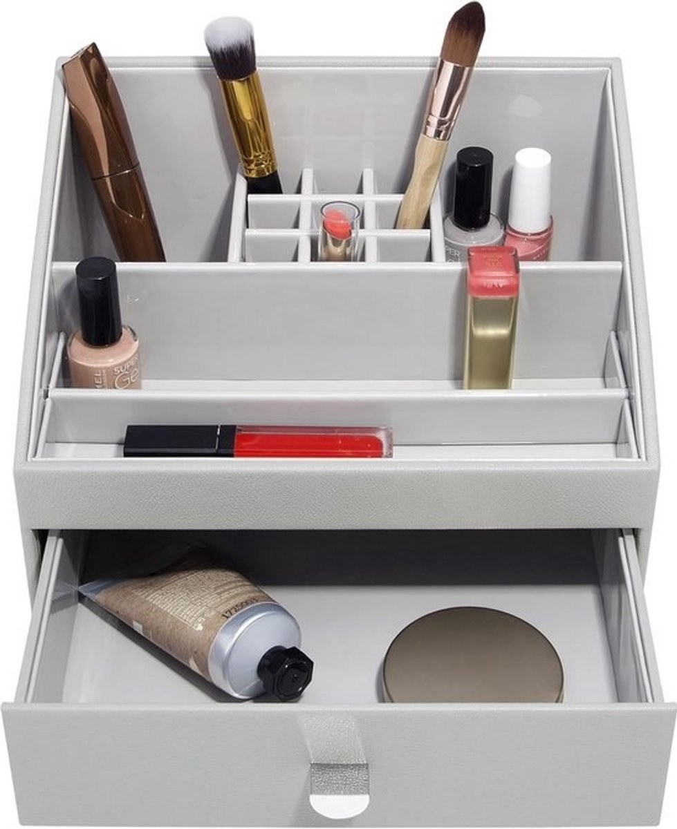 Make-up Opberger met Lade en Compartimenten - Compacte Beauty Opbergdoos